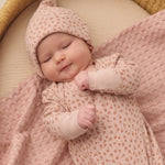 Knotted Baby Gown + Hat Set (Posy)