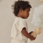 Relaxed Summer Knit Set (Ivory)