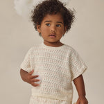 Relaxed Summer Knit Set (Ivory)