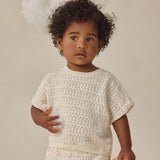 Relaxed Summer Knit Set (Ivory)