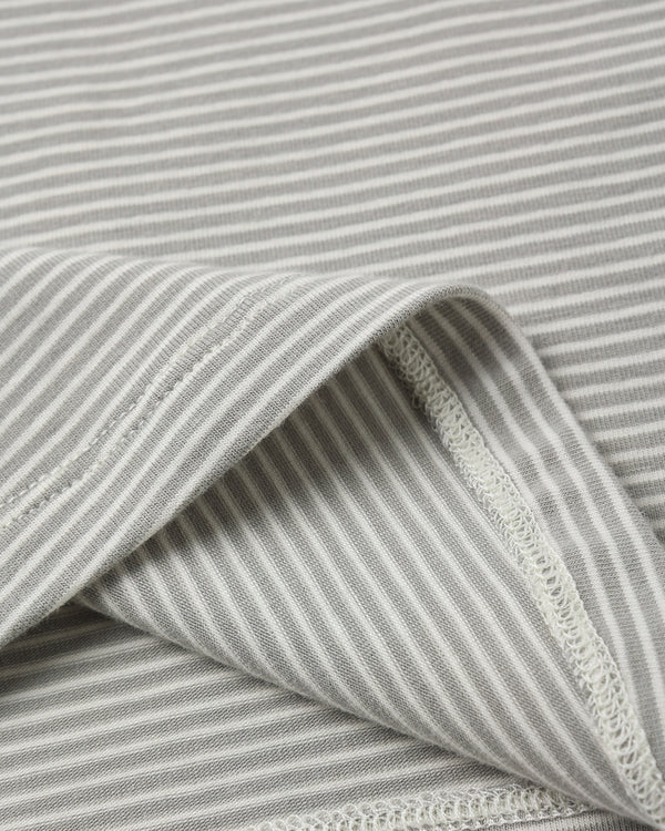 Long Sleeve Tee (Sage Micro Stripe)