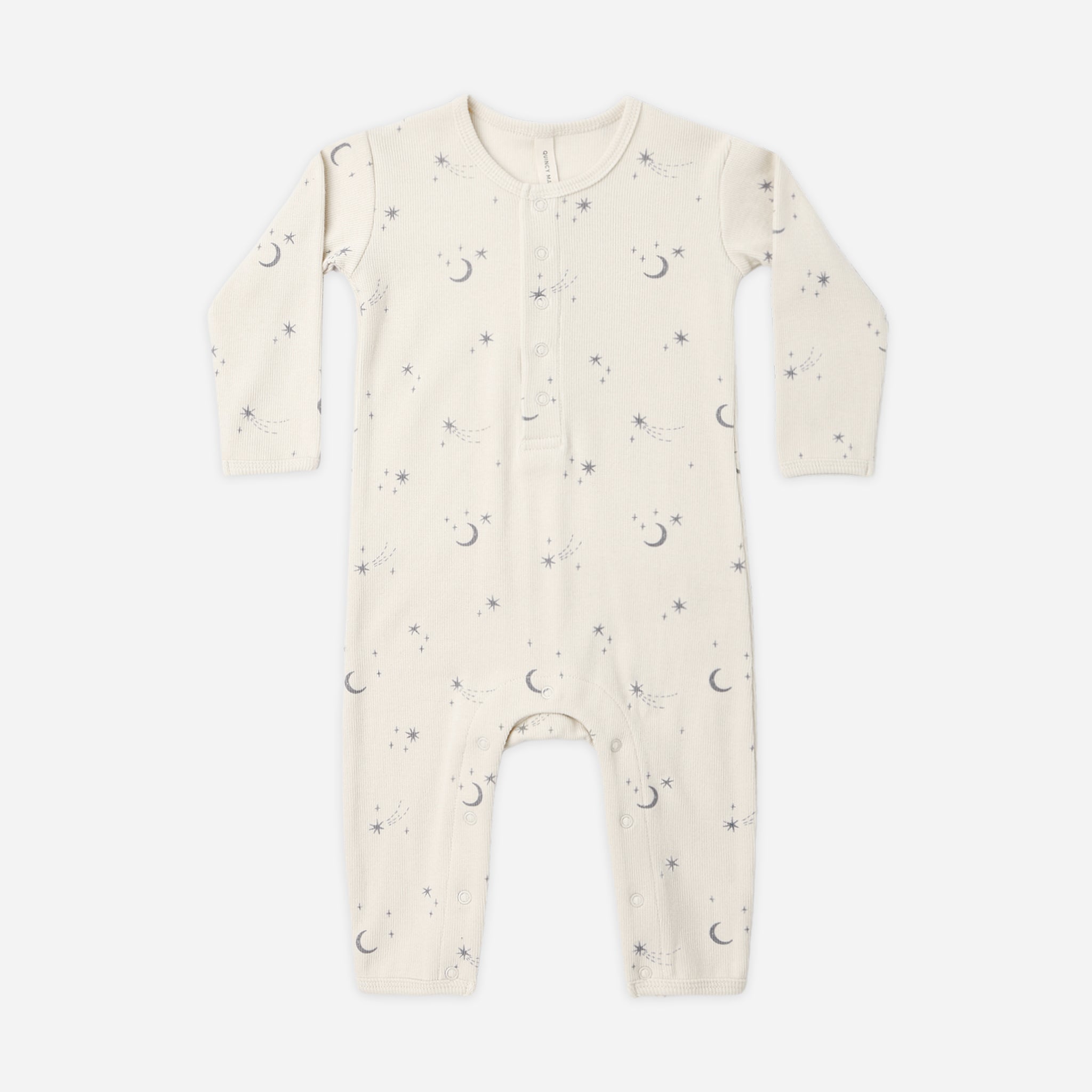 Ribbed Baby Jumpsuit (Celestial)