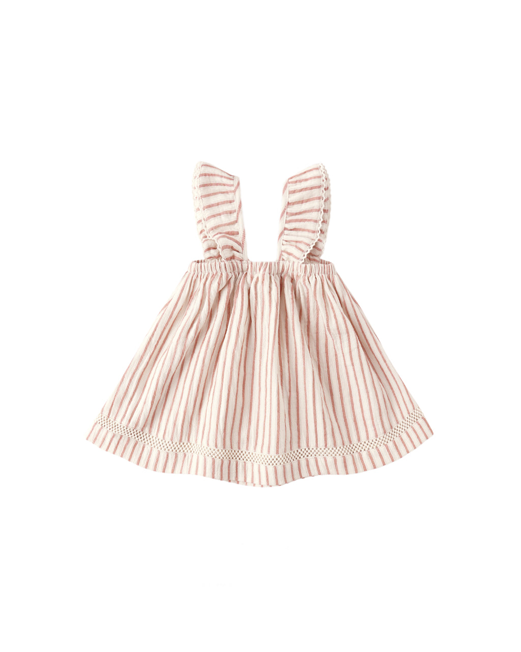 Ruffle Tank Dress (Vintage Stripe)