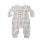 Woven Jumpsuit (Blue Gingham)