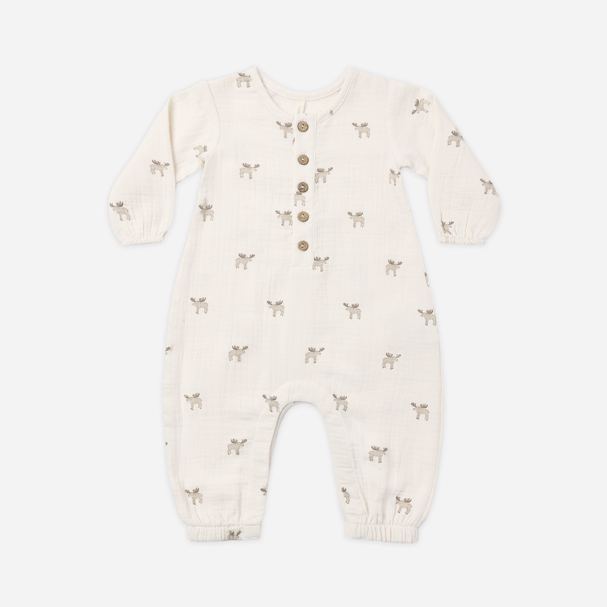 Woven Jumpsuit (Moose)