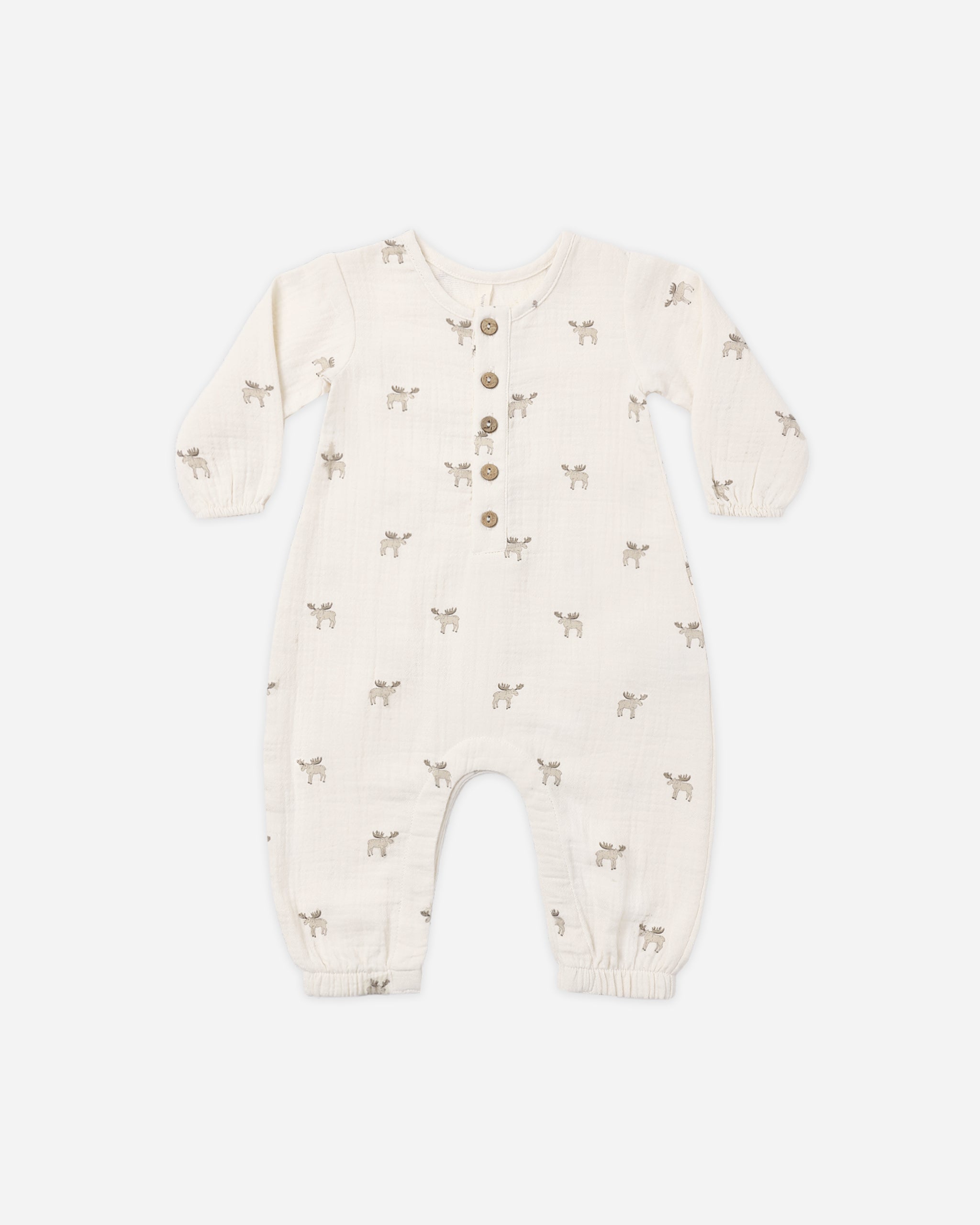 Woven Jumpsuit (Moose)