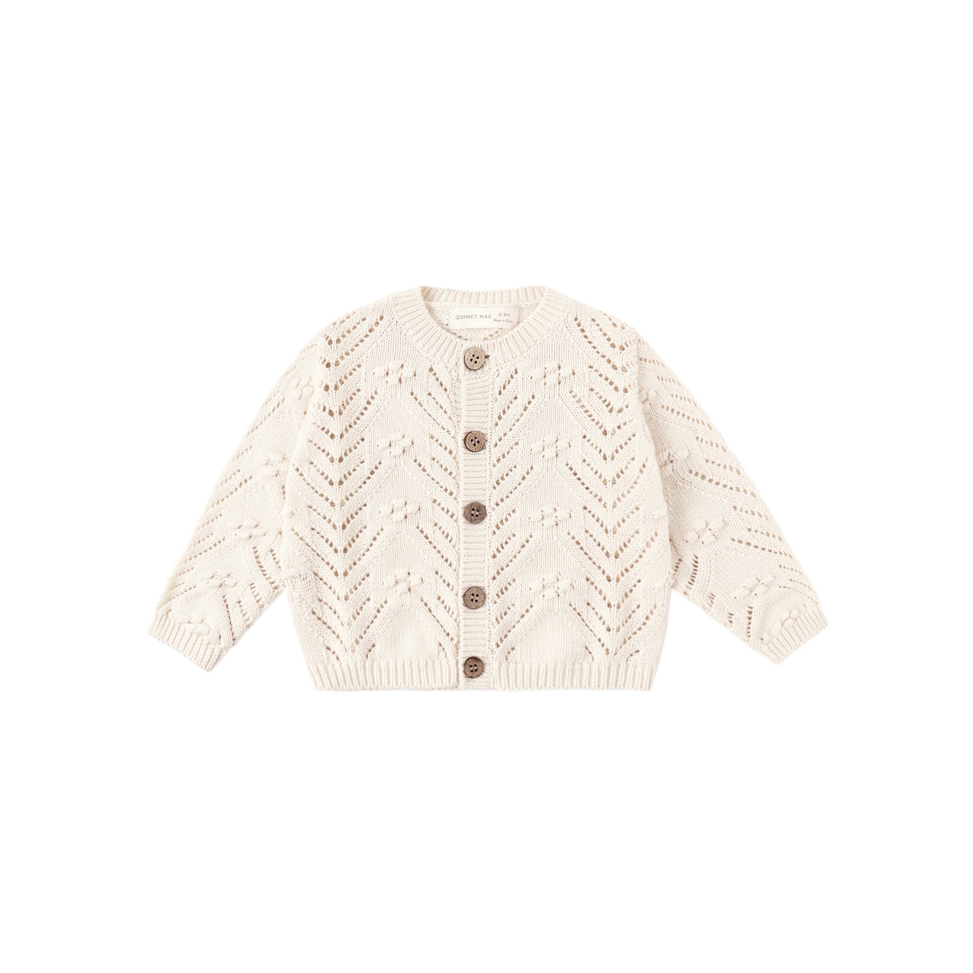 Knit Cardigan (Natural)