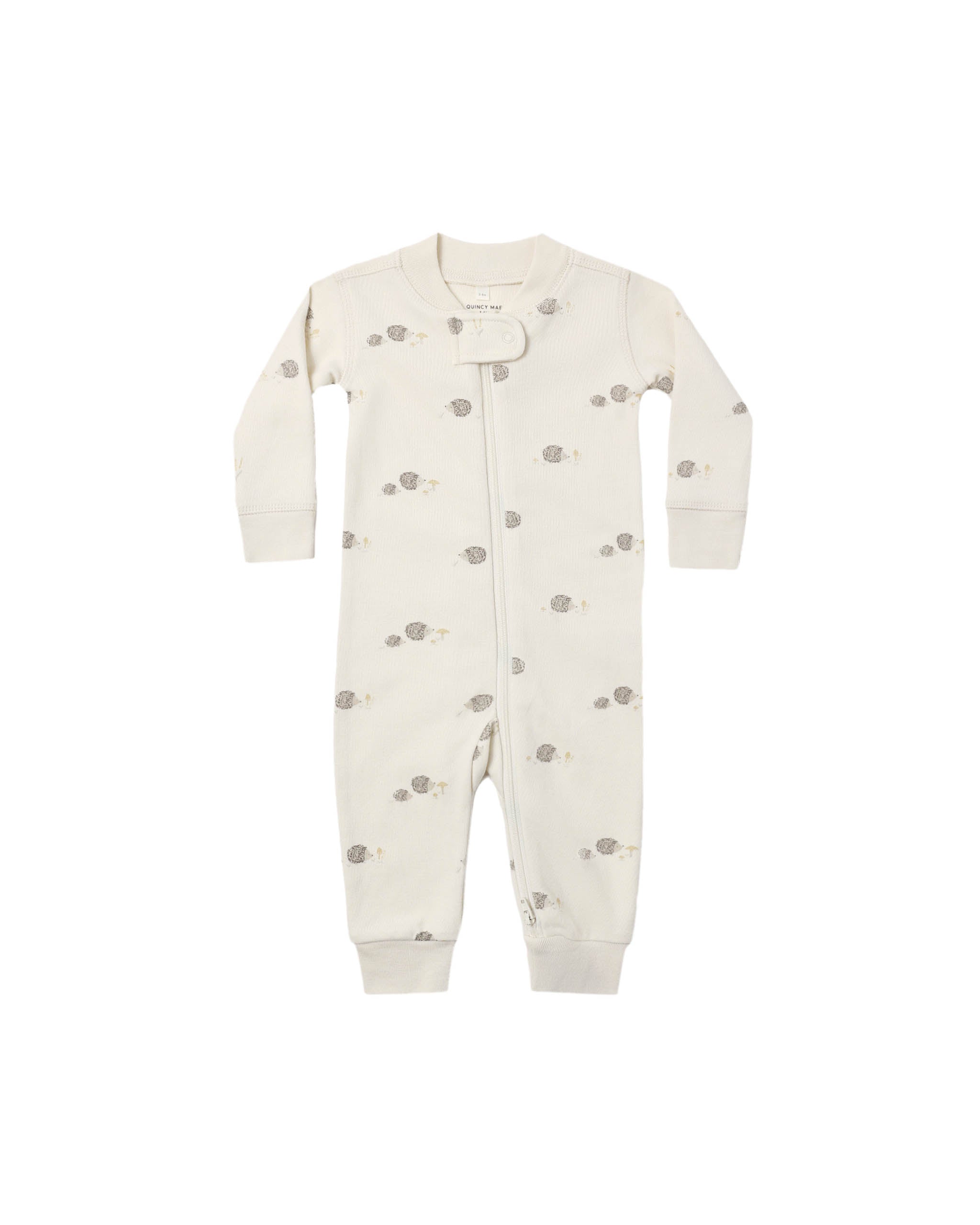 Zip Long Sleeve Sleeper (Hedgehog)