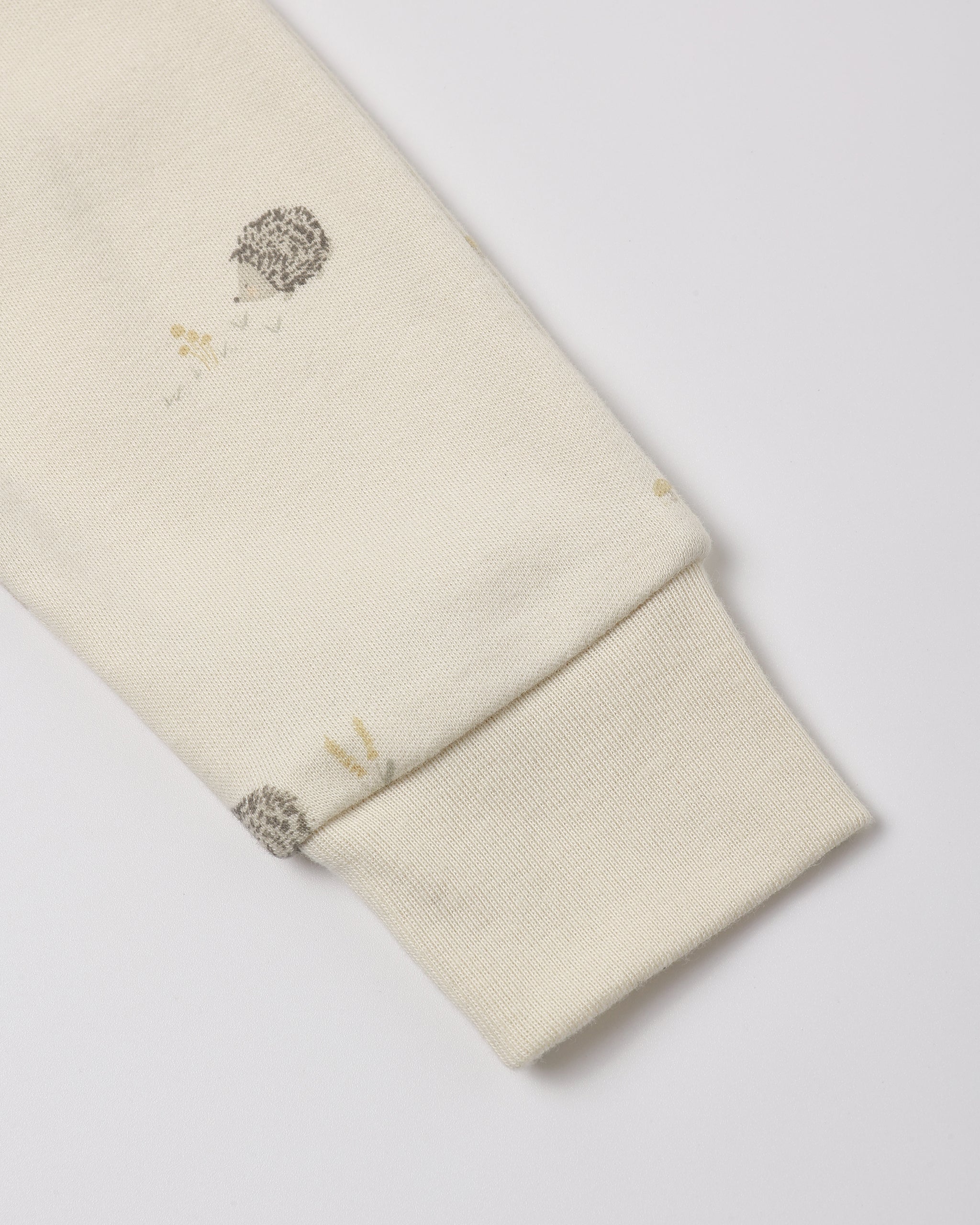 Zip Long Sleeve Sleeper (Hedgehog)