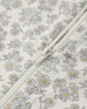 Bamboo Zip Footie (Blue Floral)