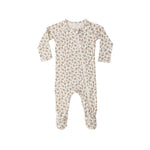 Bamboo Zip Footie (Wildflower)