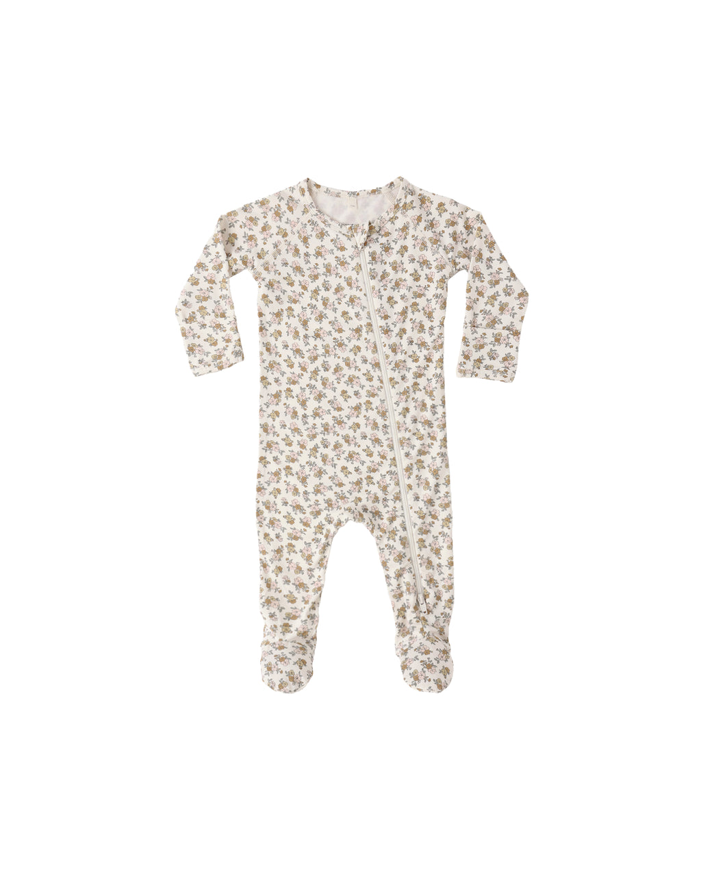 Bamboo Zip Footie (Wildflower)