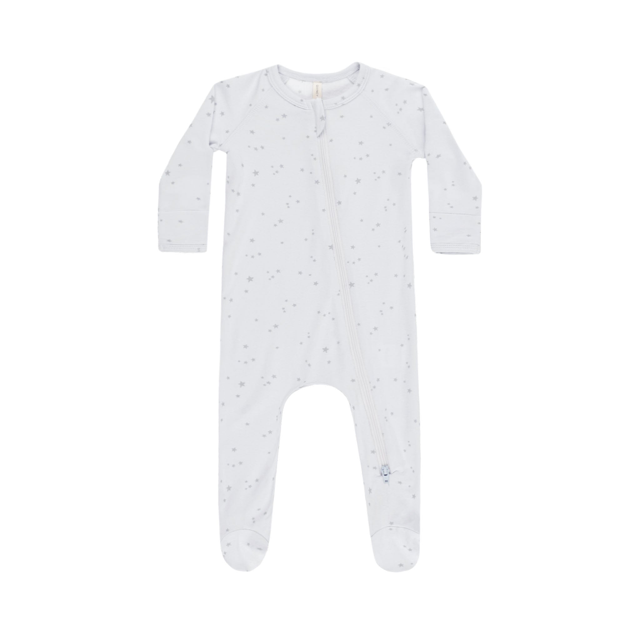 Modal Zip Footie (Stars Fog)
