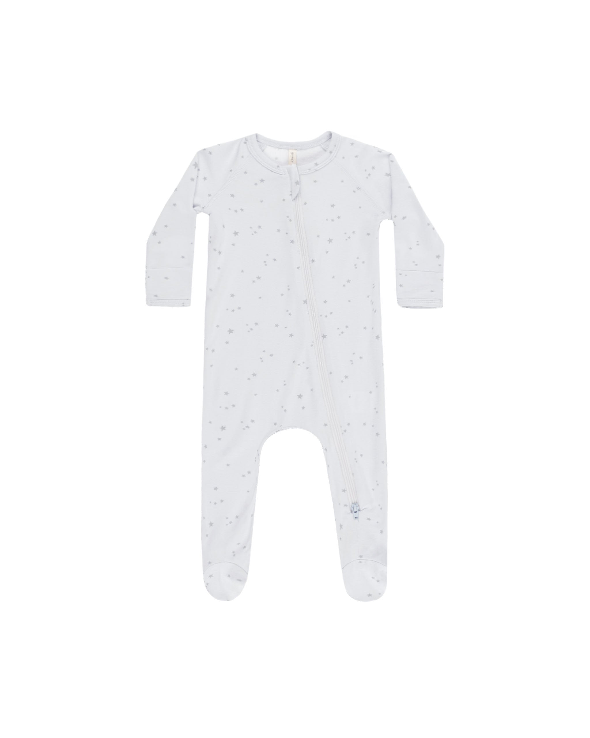 Modal Zip Footie (Stars Fog)
