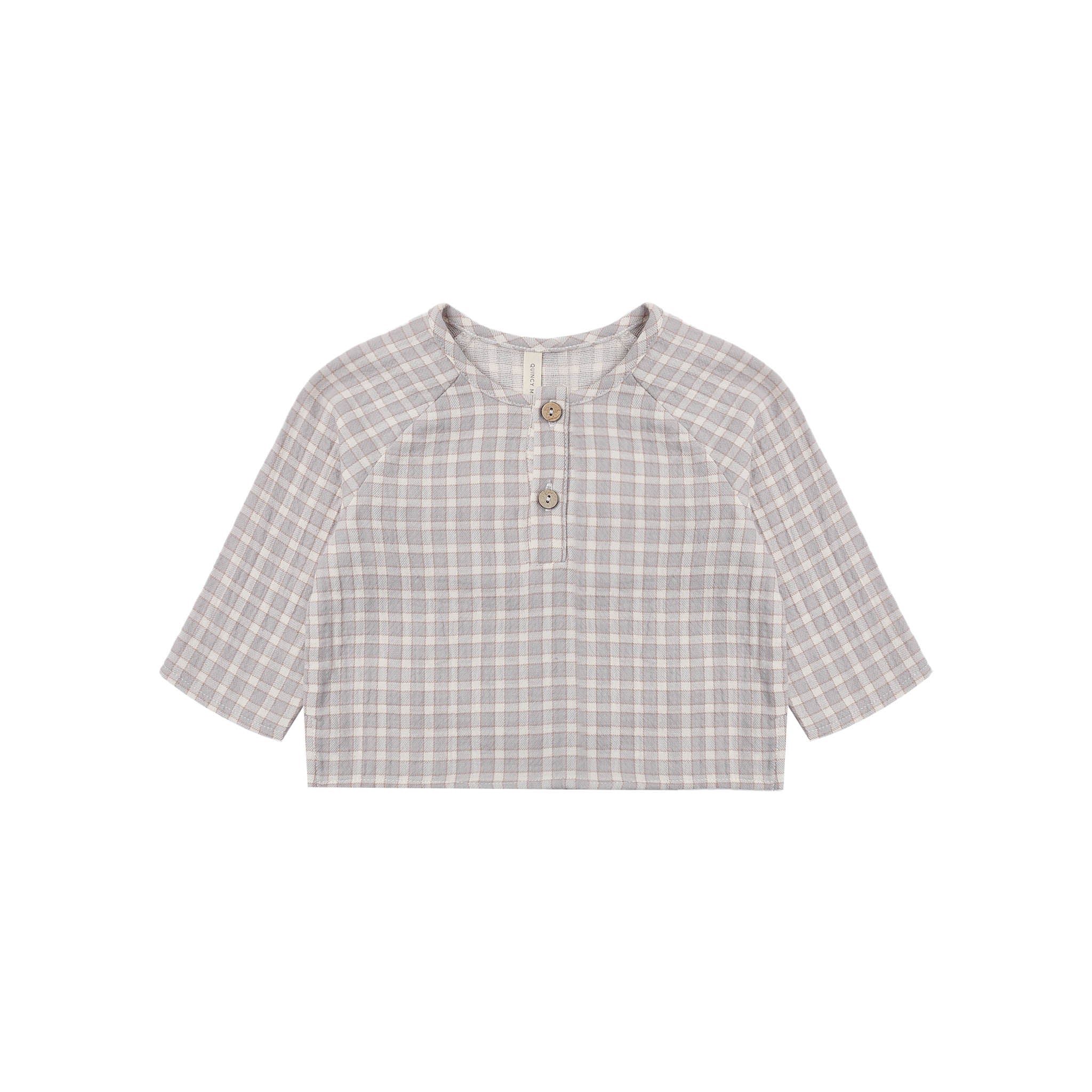 Zion Shirt (Blue Gingham)