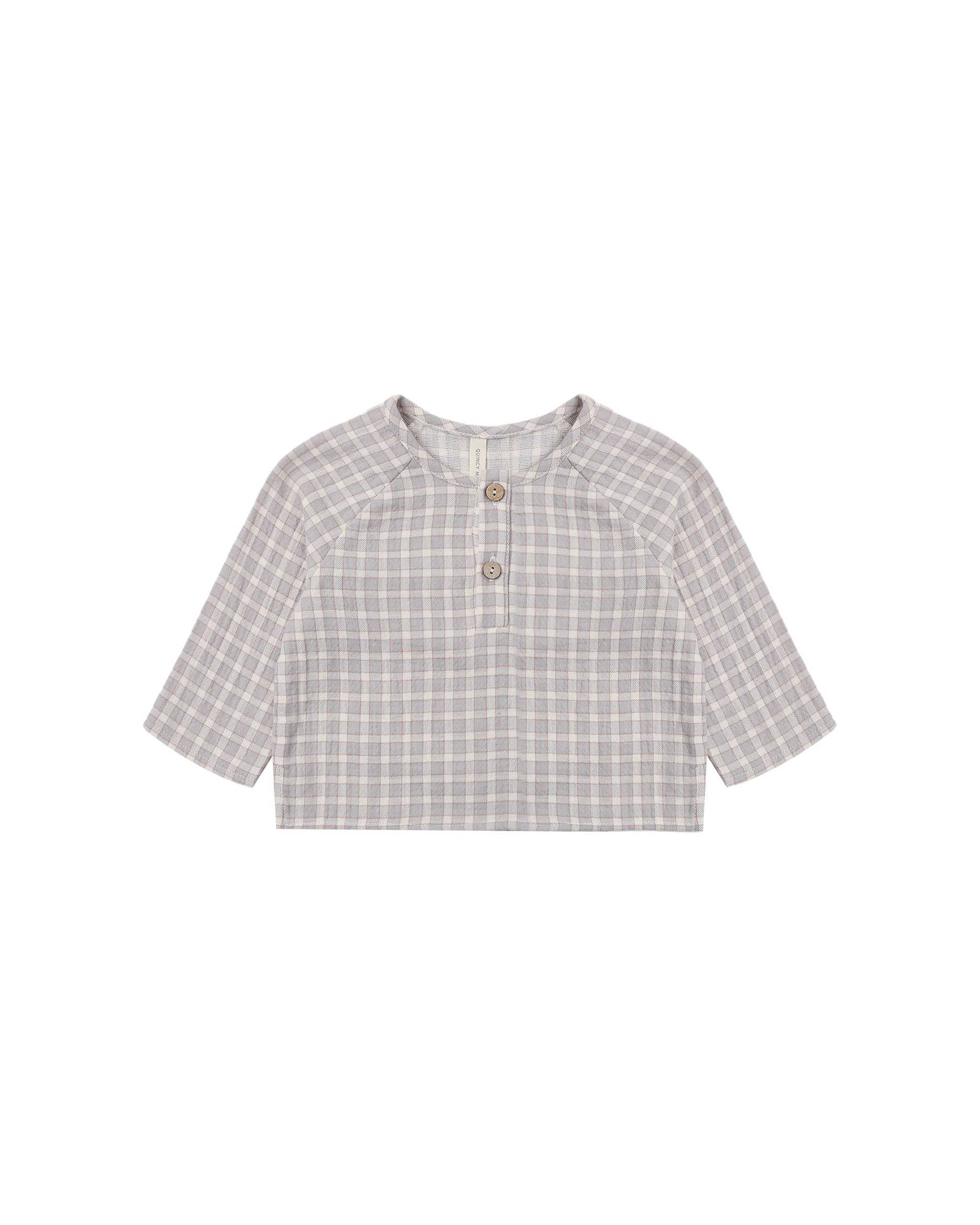 Zion Shirt (Blue Gingham)