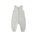 Waffle Jumpsuit (Sky Stripe)