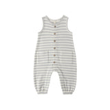 Waffle Jumpsuit (Sky Stripe)
