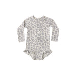 Olivia Rashguard One-Piece (Blue Floral)