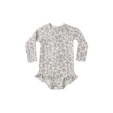 Olivia Rashguard One-Piece (Blue Floral)