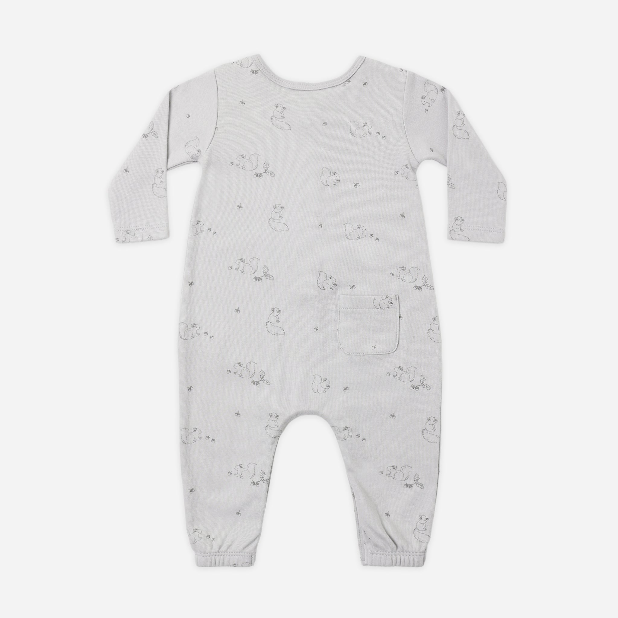 Long Sleeve Jumpsuit (Squirrel)
