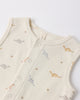 Ribbed Henley Romper (Dinos)