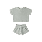 Terry Tee + Short Set (Sage)