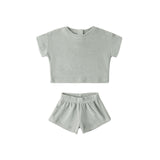 Terry Tee + Short Set (Sage)