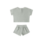 Terry Tee + Short Set (Sage)