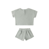 Terry Tee + Short Set (Sage)
