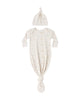 Knotted Baby Gown + Hat Set (Dinos)