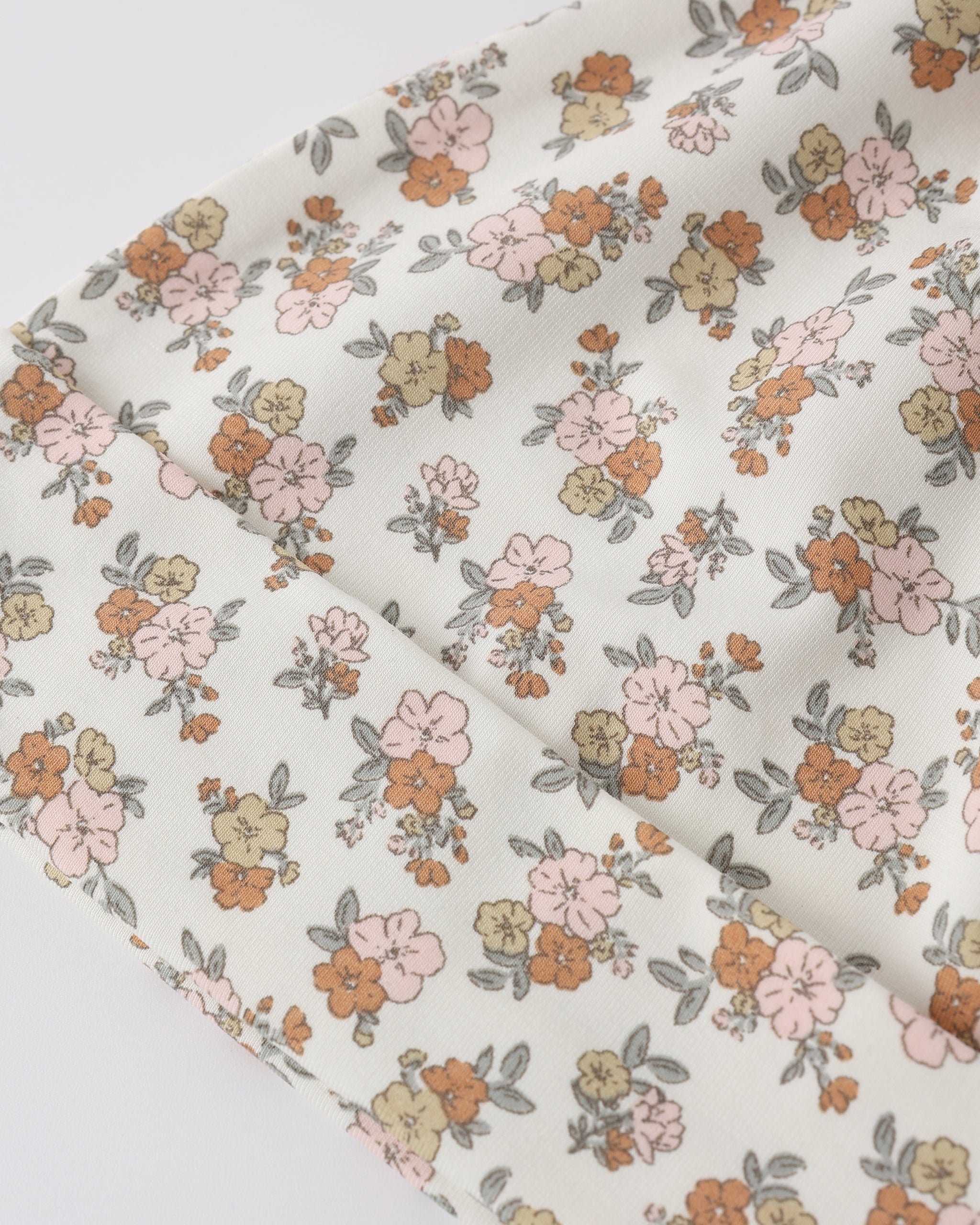 Bamboo Baby Gown + Hat Set (Wildflower)