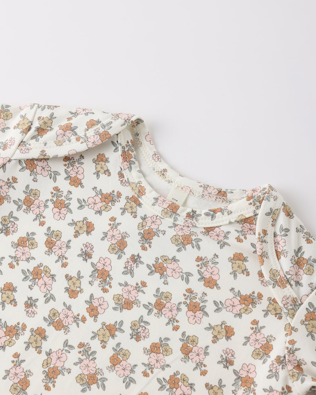 Bamboo Baby Gown + Hat Set (Wildflower)