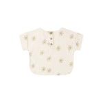 Woven Boxy Top (Sunburst)