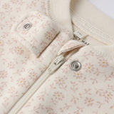 Zip Longsleeve Sleeper Footie (Ditsy)