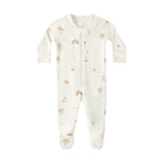 Zip Longsleeve Sleeper Footie (Carnival)
