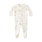 Zip Longsleeve Sleeper Footie (Carnival)