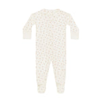 Zip Longsleeve Sleeper Footie (Fleur Ivory)