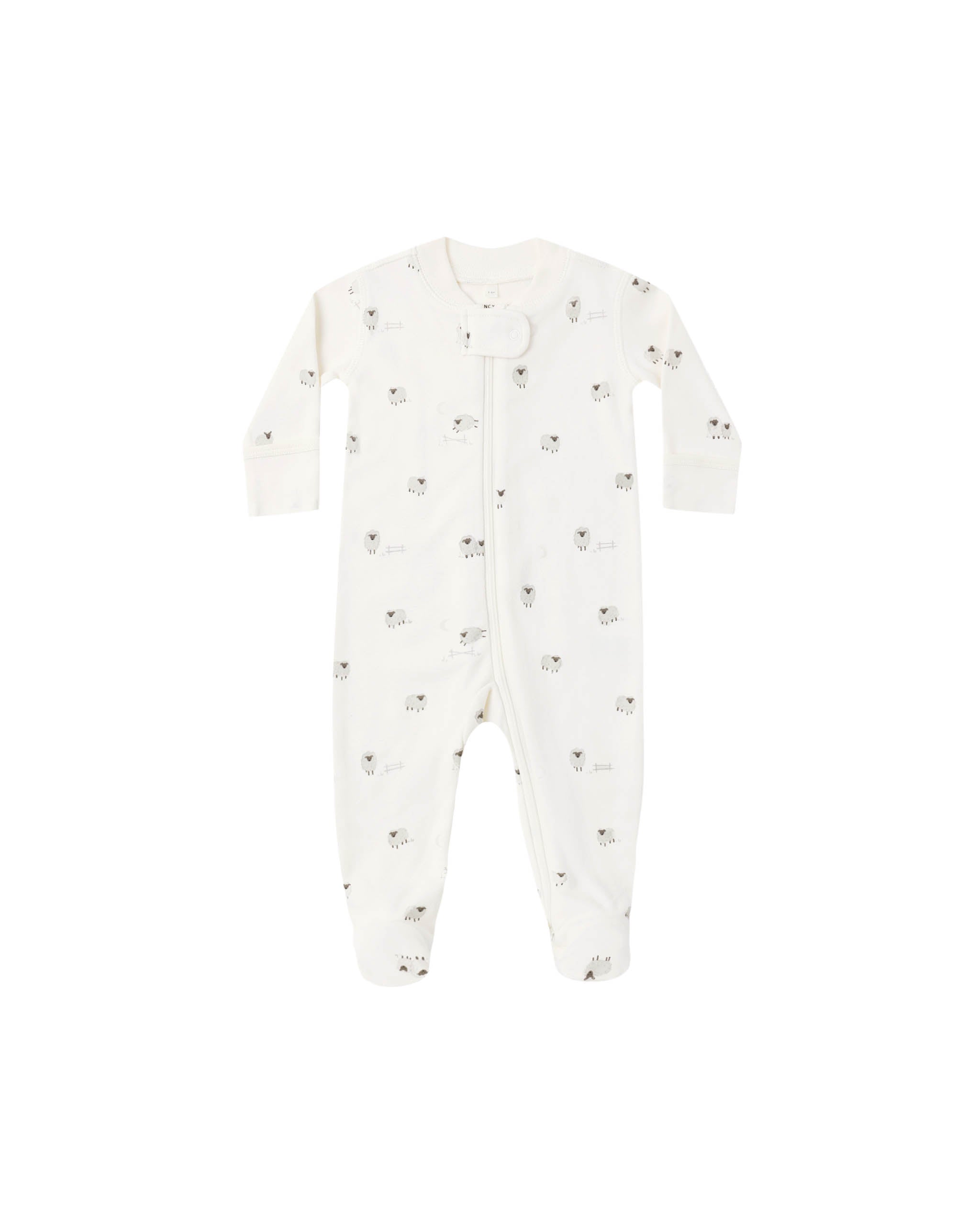 Zip Long Sleeve Sleeper Footie (Sheep)
