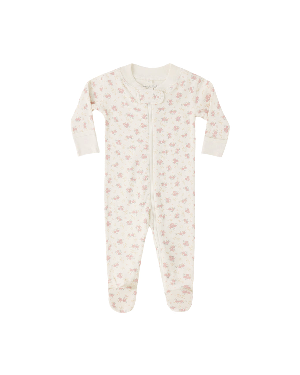 Zip Long Sleeve Sleeper Footie (Flower Field)