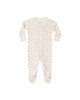 Zip Long Sleeve Sleeper Footie (Flower Field)