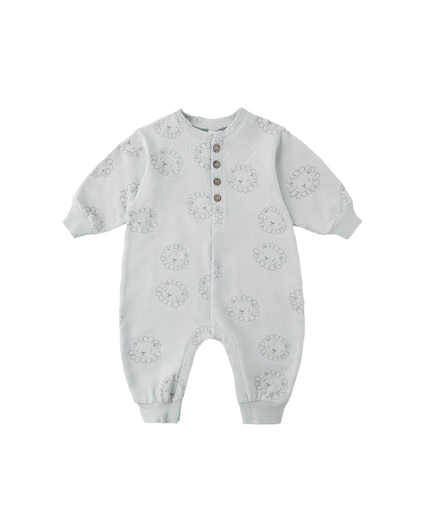 Relaxed Fleece Jumpsuit (Lions)