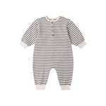 Relaxed Jumpsuit (Slate Stripe)