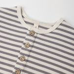 Relaxed Jumpsuit (Slate Stripe)