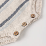 Tatum Romper (Ocean Stripe)