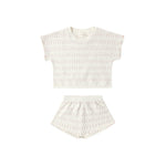 Relaxed Summer Knit Set (Ivory)