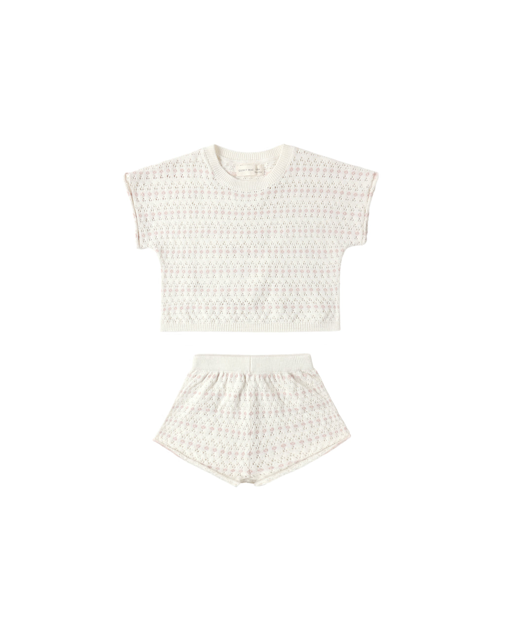 Relaxed Summer Knit Set (Ivory)