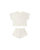 Relaxed Summer Knit Set (Ivory)