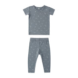 Bamboo Short Sleeve Pajama Set (Starlight)
