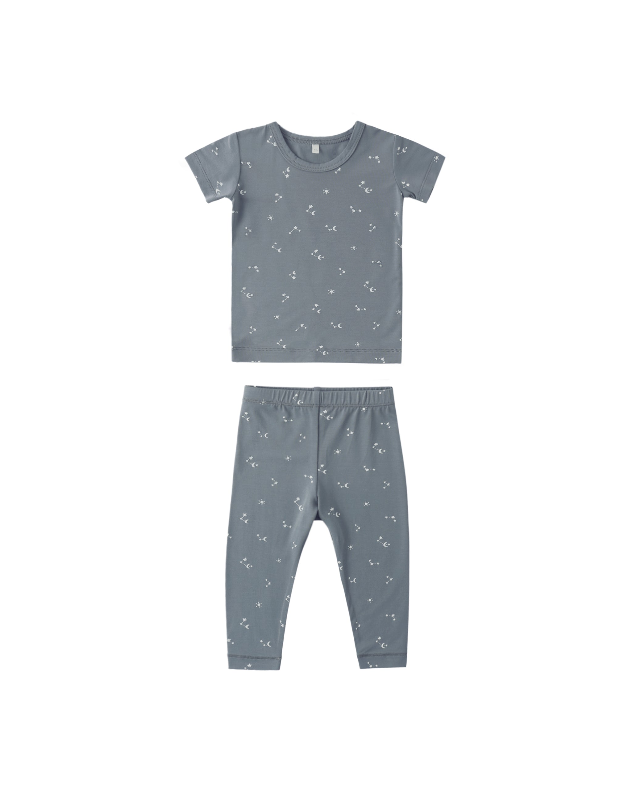 Bamboo Short Sleeve Pajama Set (Starlight)